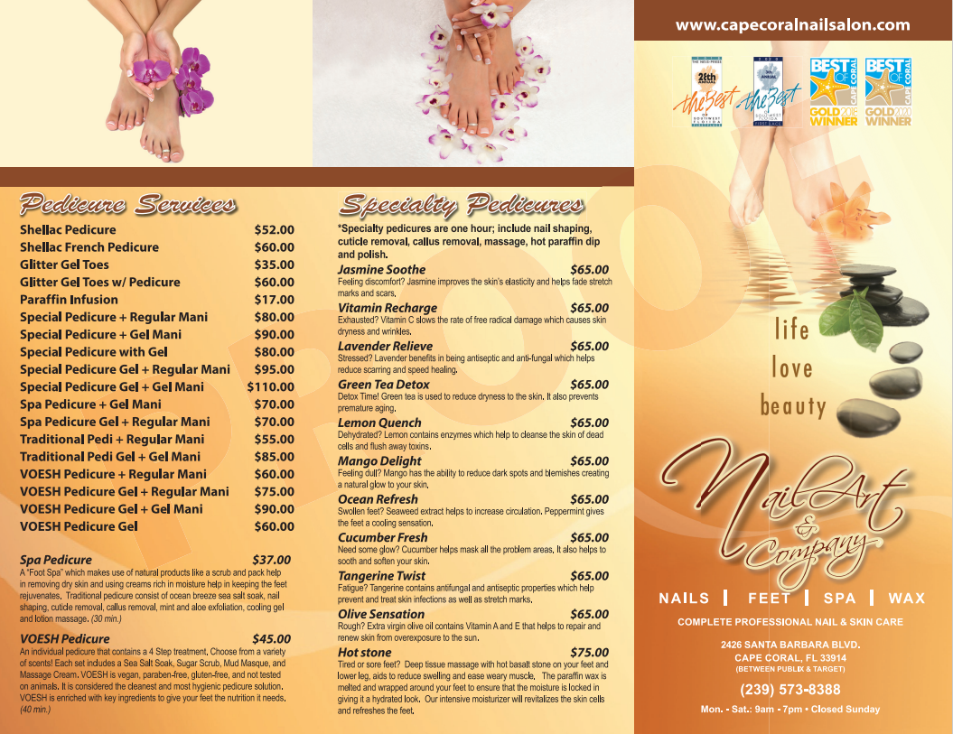 Cape Coral Nail Salon Nail Art & Co Services